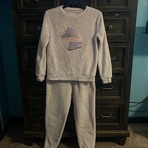 Epic Threads Light Pink Sweater and Sweatpants set Size: XL